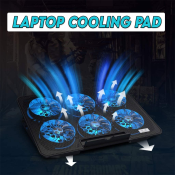 CoolMax Laptop Cooling Pad - 12-18 inch, 2 USB Ports