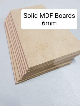 Solid Mdf Board 6mm