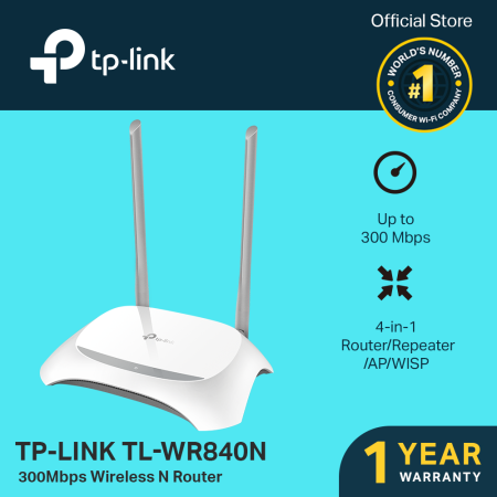 TP-Link TL-WR840N N300 Wireless Router