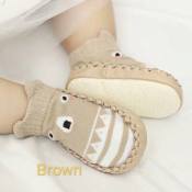 Hello mom Baby Cute Animals Shoes Made with Organic Cotton