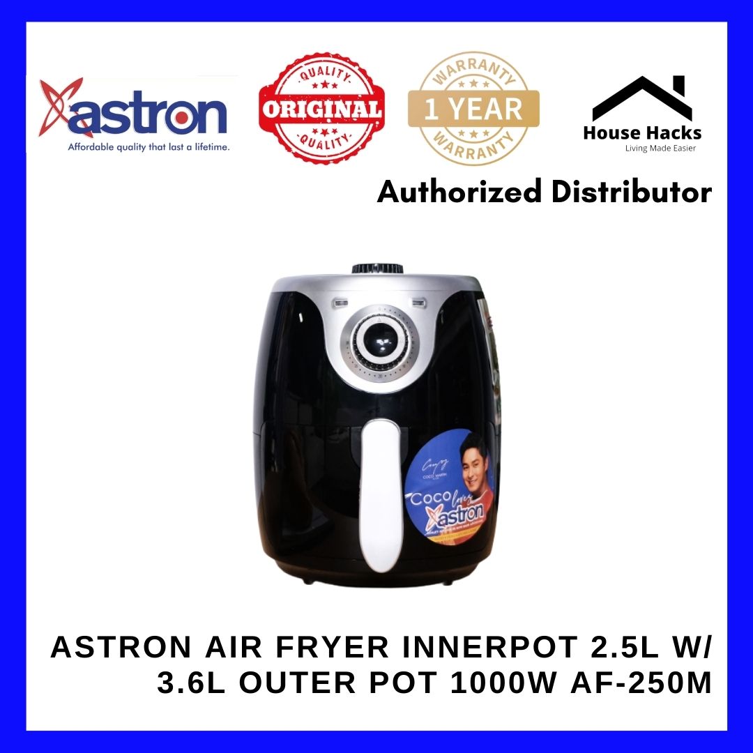 ASTRON AF250-M 2.5L Turbo Air Fryer (Compact Size) (1000W) (1 Year