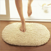 ARDIGI Non-slip Oval Carpet Doormat - Soft Absorbent Floor Mat