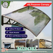 Rainproof Canopy Roofing with Frame for Door and Window