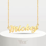 Vnox Personalized Name Necklaces, Custom Stainless Steel Jewelry