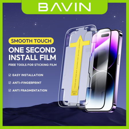 BAVIN Q3 Tempered Glass Full Screen Protector for iPhone