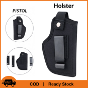 Compact Universal Nylon Holster with Quick Draw Metal Clip