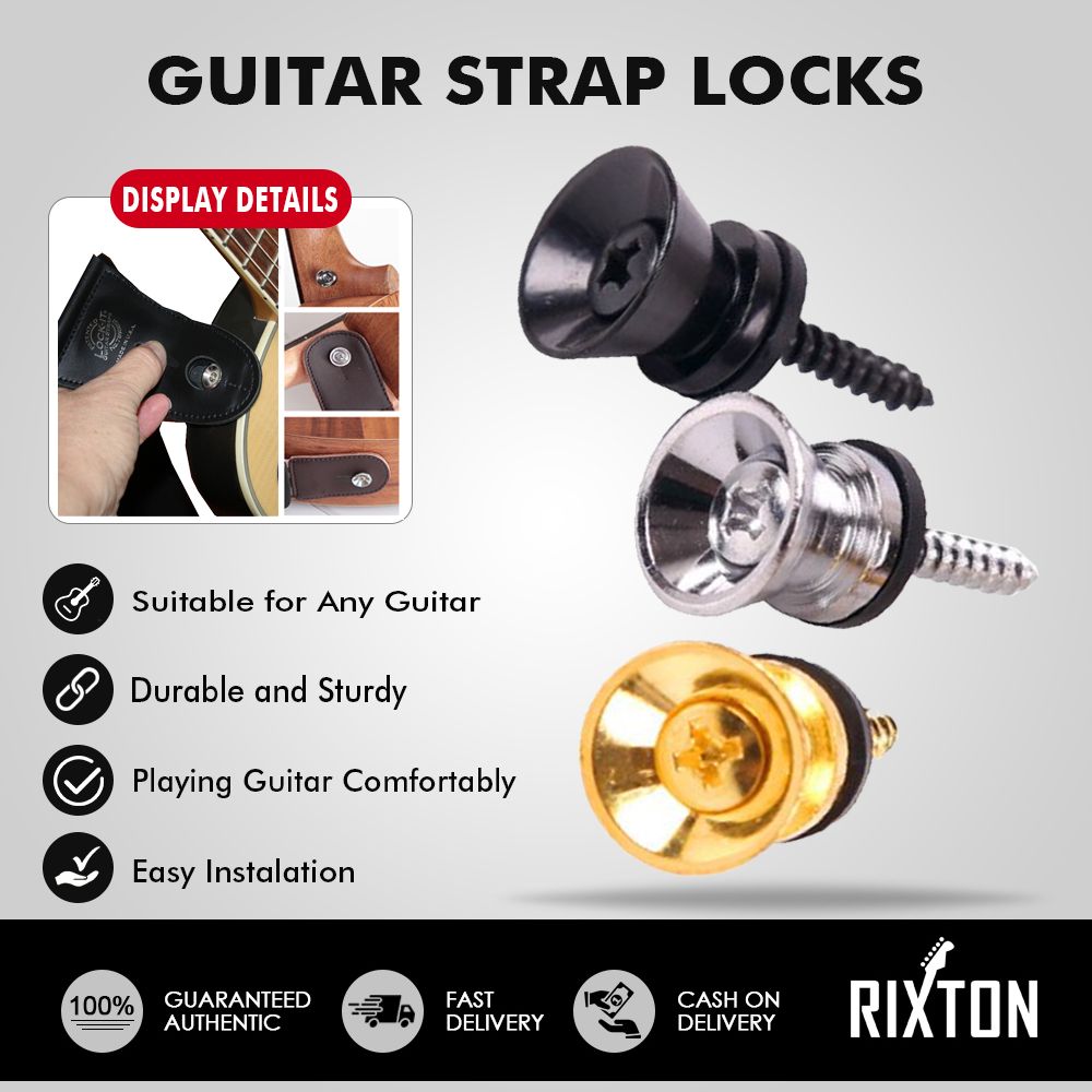 The BEST Guitar Strap Locks - Acoustic Life