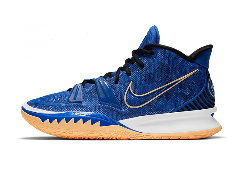 Kyrie yellow deals and blue