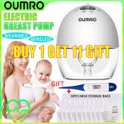 OUMRO Hands-Free Wearable Electric Breast Pump