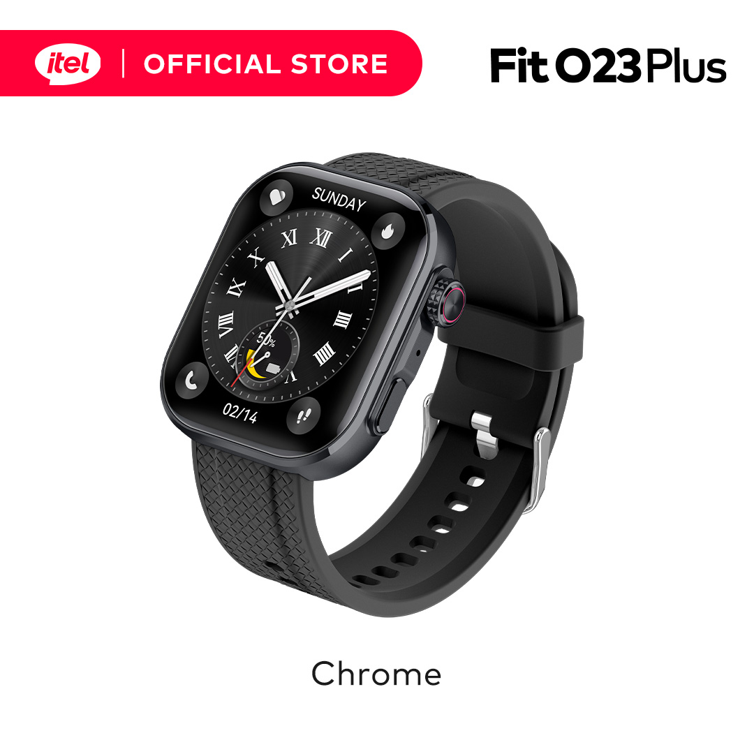 [New] itel O23Plus Smart Watch Fit Plus / 2.04" HD Display / AI Watch Face / IP68 Water Resistance - Image 2