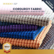 Cotton Touch Corduroy Fabric by Hodeso