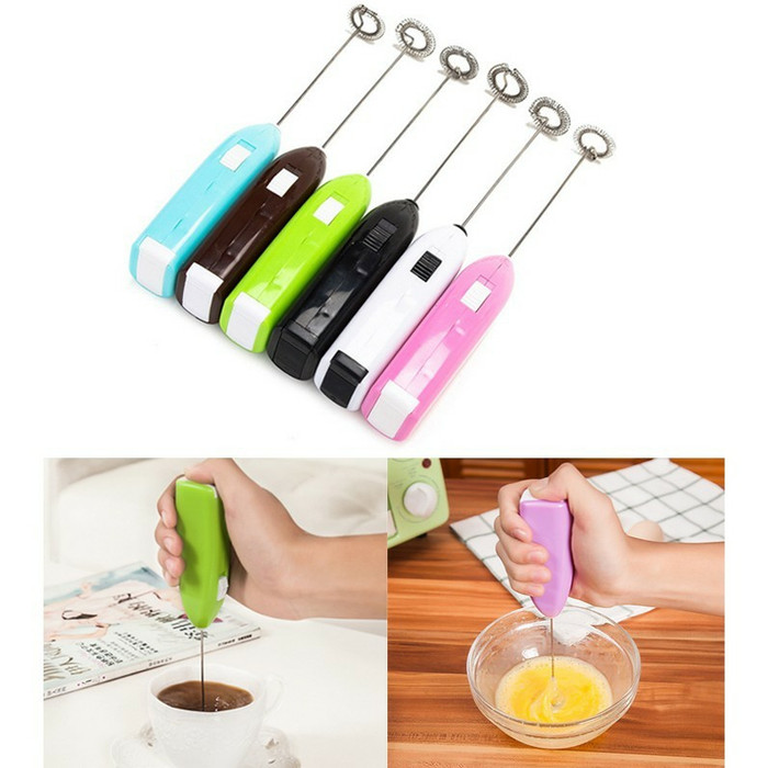 Mini Hand Mixer Milk Frother Electric Foamer for Egg Beater Mix Fruit Juice  Drink Coffee Mixer Stick