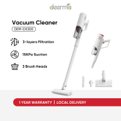 Deerma DX300 Portable Stick Vacuum Cleaner, 15KPA Handheld