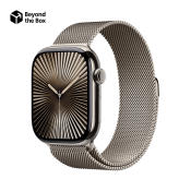 Apple Watch Series 10 GPS + Cellular Titanium Milanese Loop