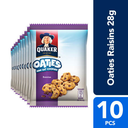 Quaker Oaties Raisins 28g