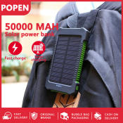 Solar Power Bank 50000 Mah with Fast Charging and LED