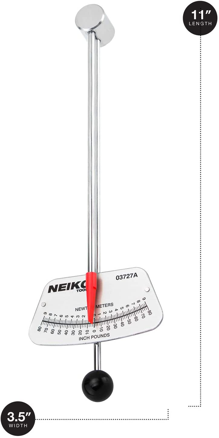 09Nm Titan 23140 1/4" Beam Type Torque Wrench 080 In/Lbs Promotional