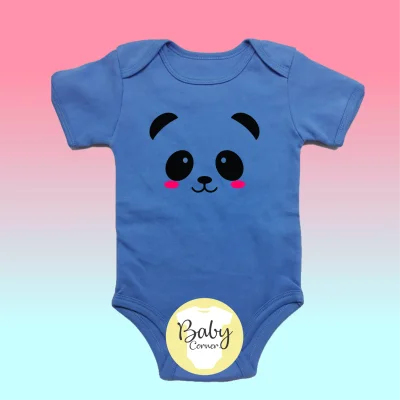 Panda ( statement onesie / baby onesie / infant romper / infant clothing / onesie ) (3)