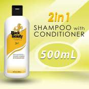 Black Beauty 2-in-1 Shampoo with Conditioner 500mL