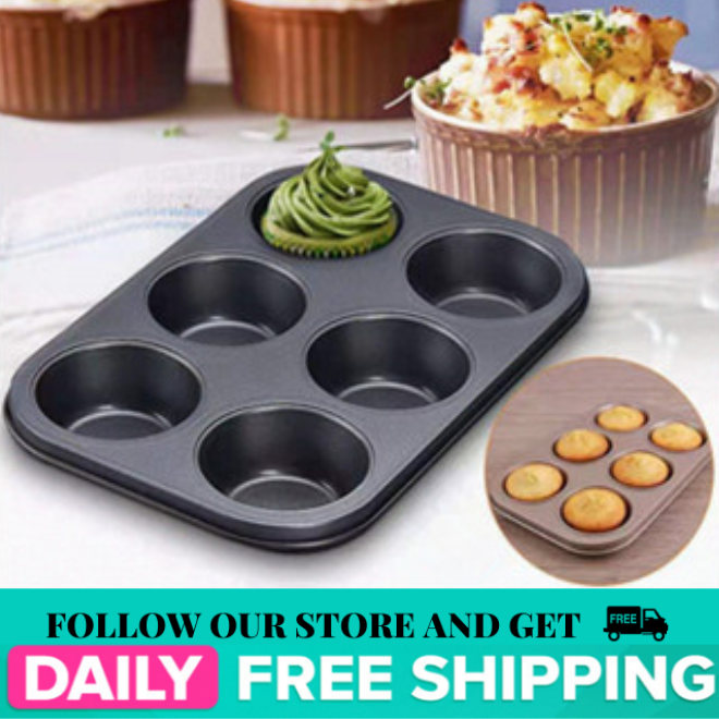26cm x 18cm Muffin Pan Cupcake Molder Nonstick 3Oz Baking Molder