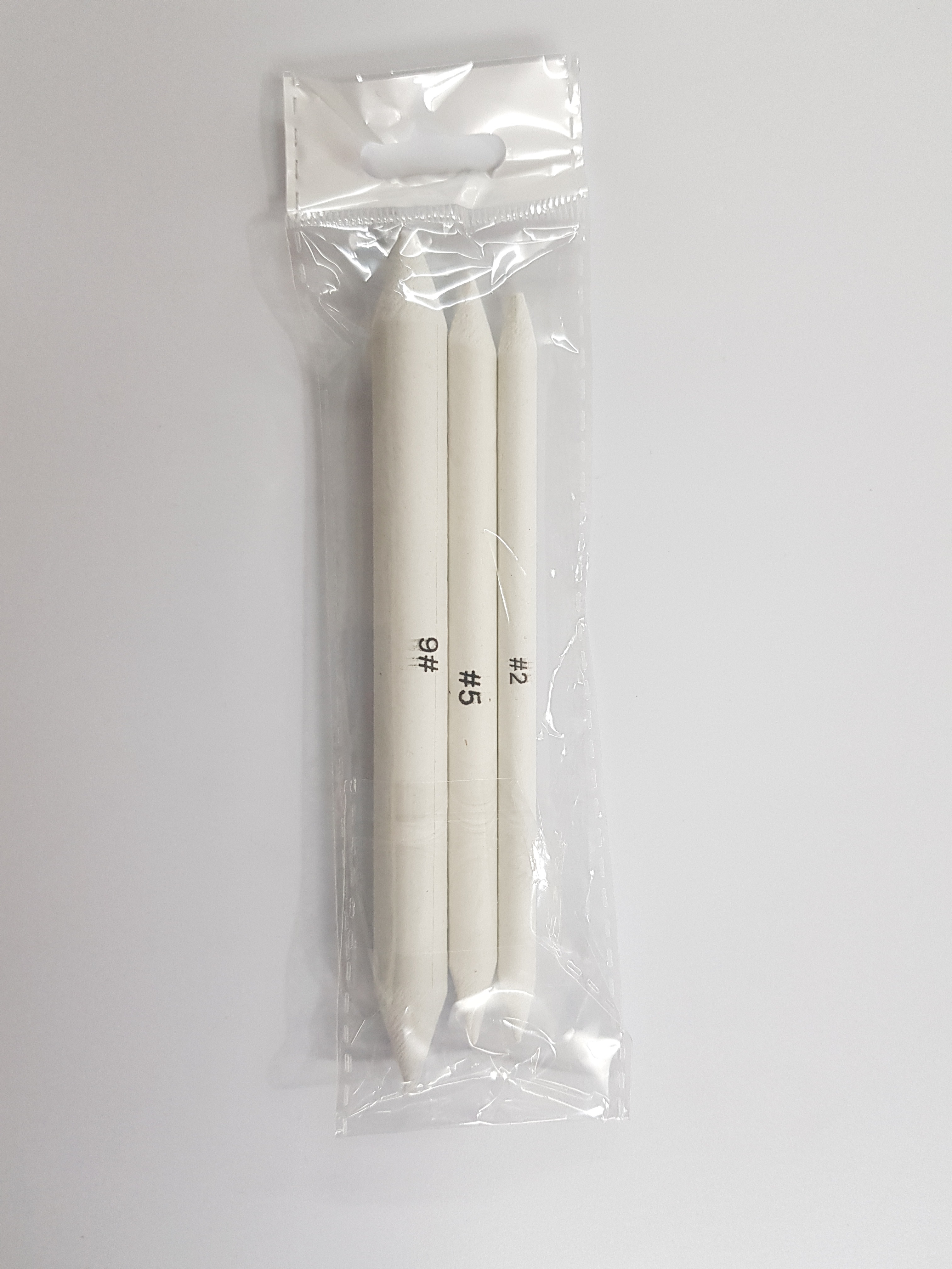 3/6Pcs Blending Smudge Stump Stick Tortillon Paper Pencils Erasers