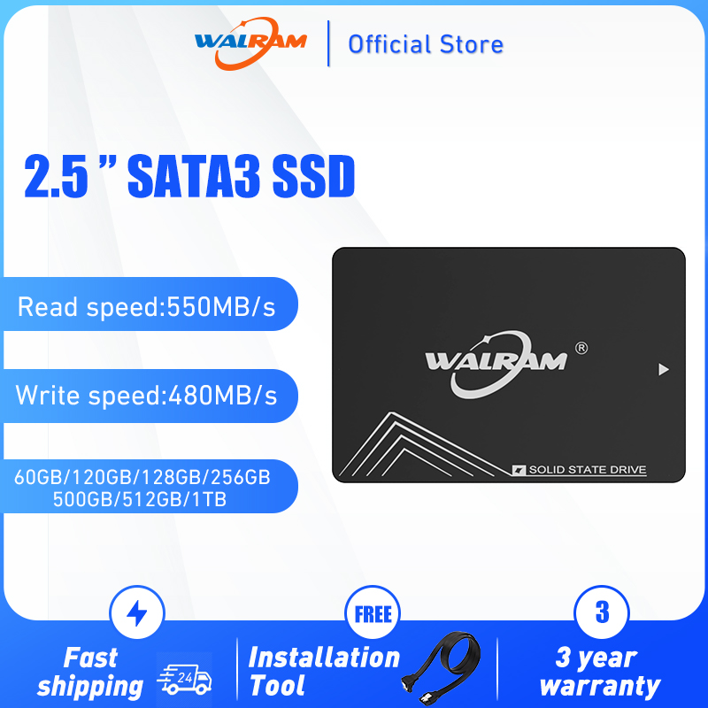Walram 2.5" Internal SSD - Various Capacities Available