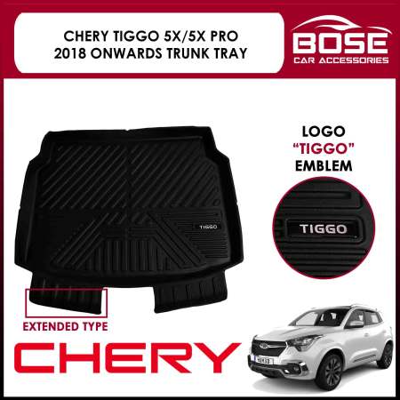 Car Trunk Tray Extended Type for Chery Tiggo 5X 2019 2020 2021 2022 2023 2024 2025 / Tiggo 7 Pro 2021 2022 2023 2024 2025 / Tiggo 8 2019 2020 2021 2022 2023 2024 2025 Model Trunk Tray / Cargo Tray Accessories Accessory