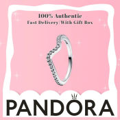 Pandora Silver Wave CZ Ring