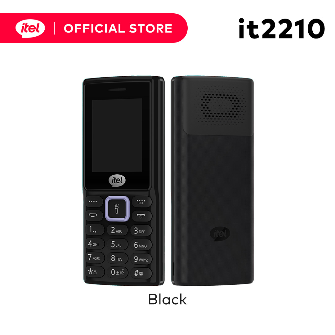 itel 2210 Keypad Cellphone / Dual Sim / 1800mAh Battery / Wireless Fm - Image 2