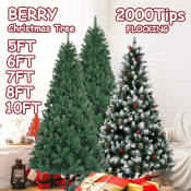 NUVOX Berry Christmas Tree - Full and Easy Assembly (10FT)