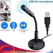 USB Wired Condenser Microphone for PC Desktop and Laptop