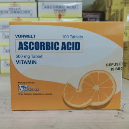 Ascorbic Acid 500mg tablet - Vonwelt 100's