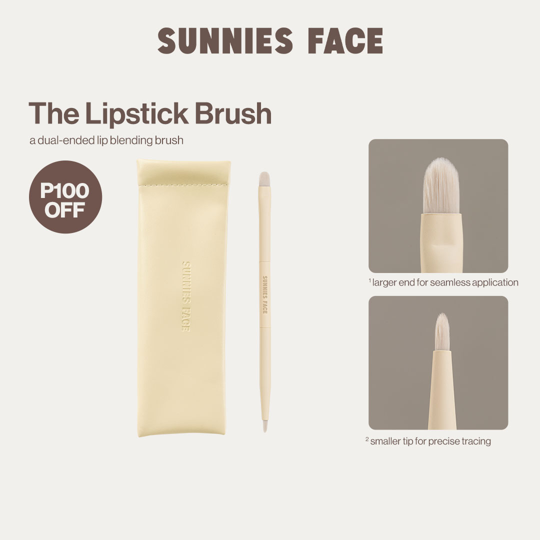 Discount on Sunnies Face  shoes - SKU: Sunnies Face The Lipstick Brush [Dual-Ended Lip Blending Brush]