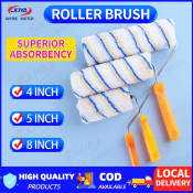 Magic Paint Roller Brush - 4/5/8 Inch Wool Latex Tool