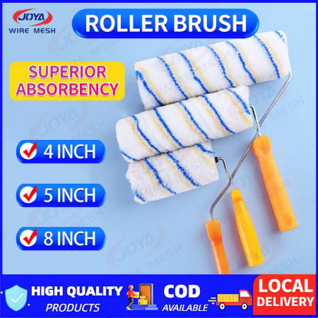 Magic Paint Roller Brush - 4/5/8 Inch Wool Latex Tool