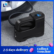 Wireless Smart Air Pump with LED Light for Vehicles