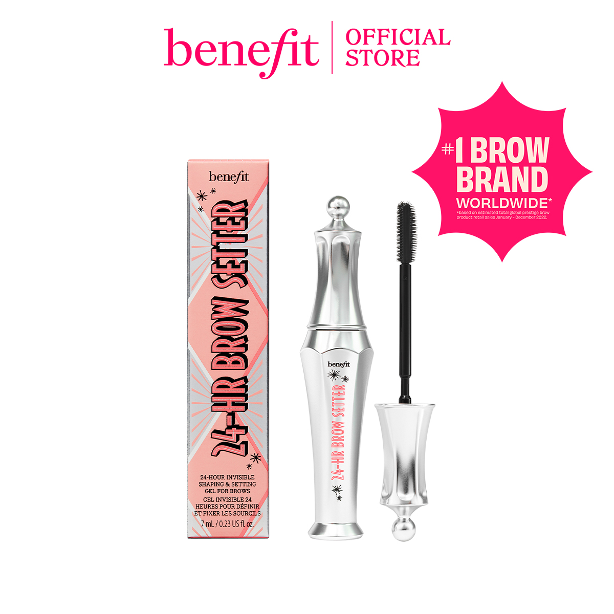 Discount on Benefit  shoes - SKU: Benefit Cosmetics 24-HR Brow Setter Clear Brow Gel 7mL