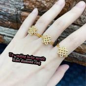 un-ending luck infinity mystic knot ring