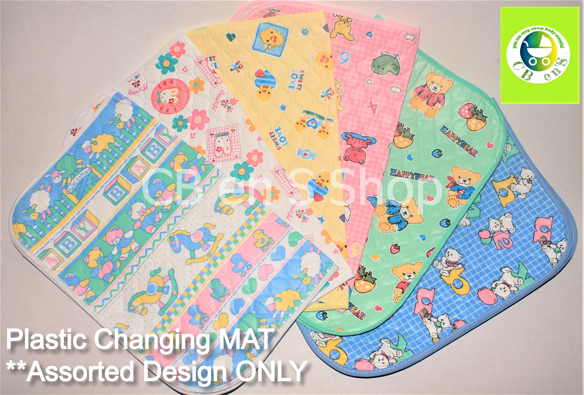 plastic changing pad