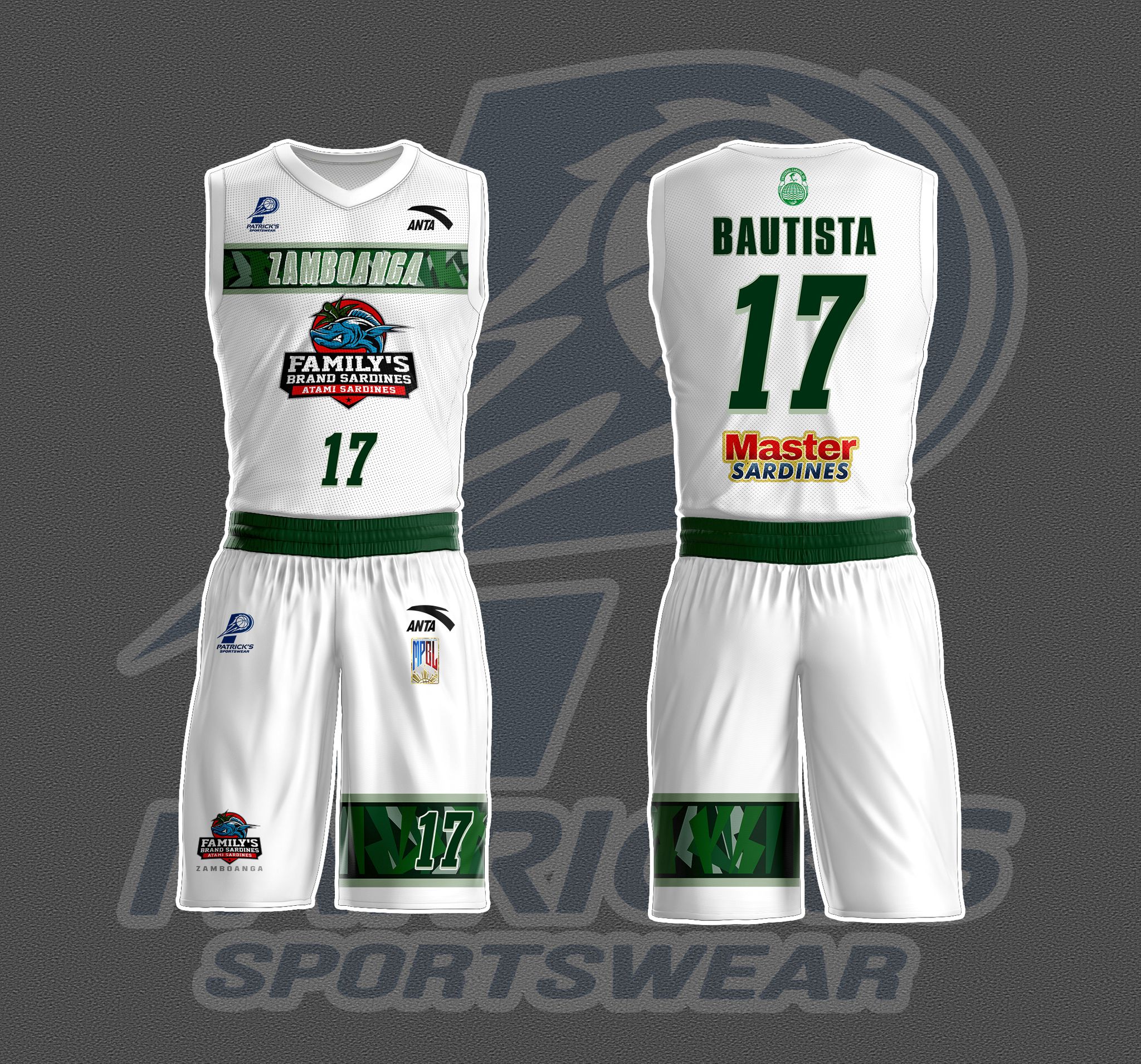 Zamboanga's Family Brand Sardines Basketball Jersey - MAIQUEZ - FULL  SUBLIMATION (White)