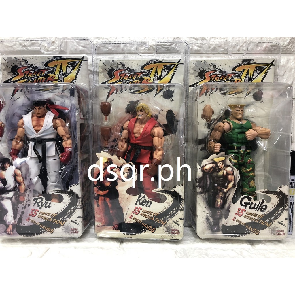 Series 4 Akuma Action Figure, Codllyne Akuma Red Hair and Blue Outfit  action figure. You might not be able to defeat Akuma in battle, but you can  own him as pa 