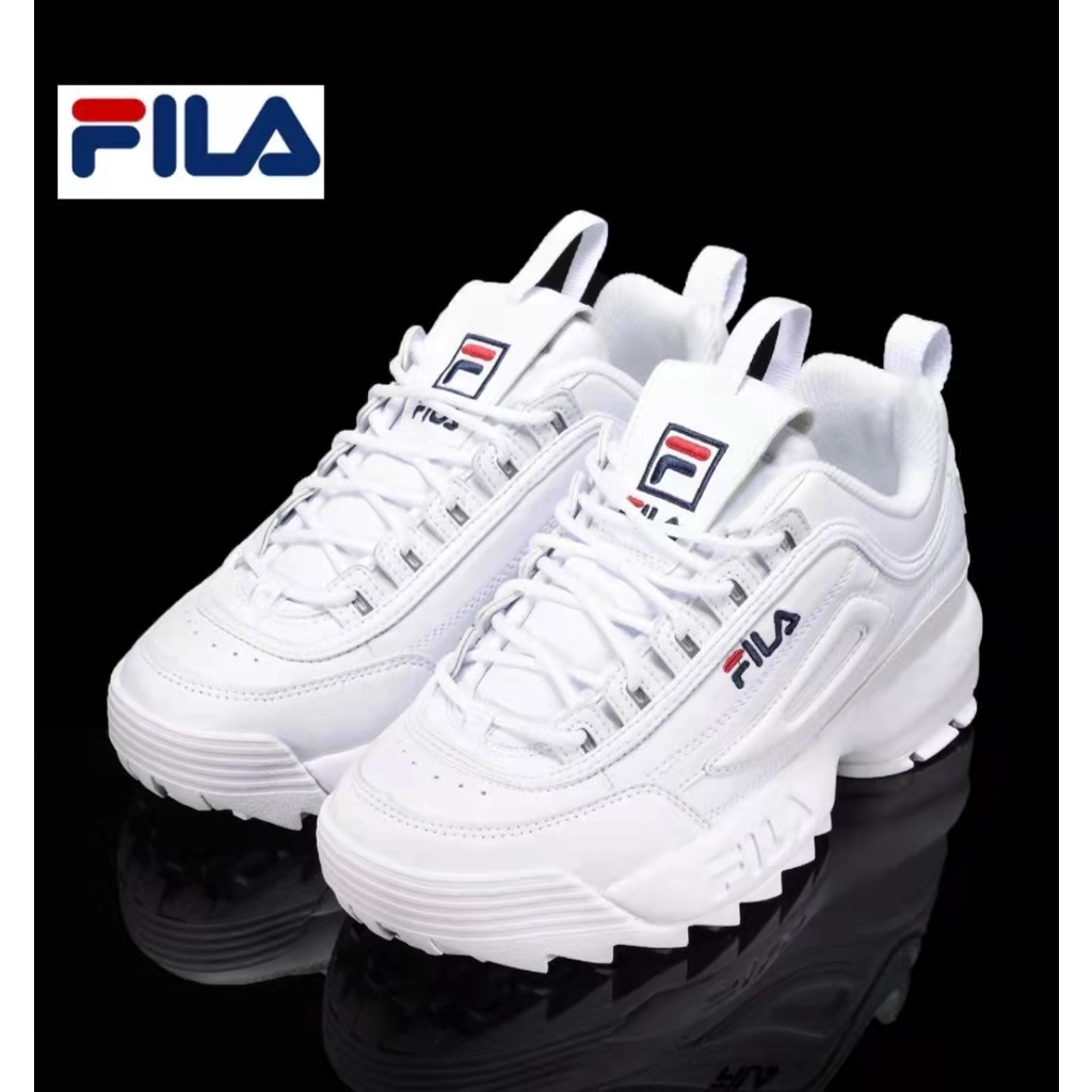 bijtend de sneeuw domineren Fila Disruptor 2 Sneakers running shoes for men's shoes Class A#E30 |  Lazada PH