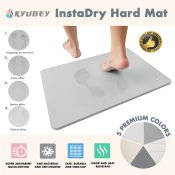 InstaDry Diatomite Hard Mat - Quick-Dry and Clean Feet