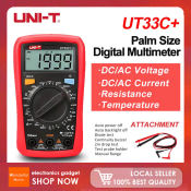 UNI-T UT33C+ Backlit Handheld Digital Multimeter