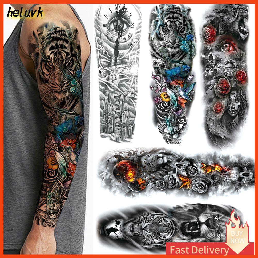 Hình xăm dán nghệ thuật - Tattoo sticker - Giá rẻ nhất!!! | 5giay