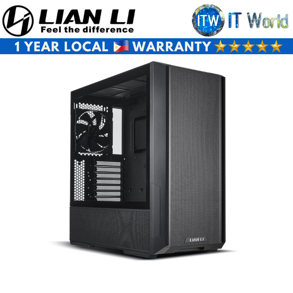 Itw | Lian Li Lancool 216 Black Mid-Tower Tempered Glass PC Case