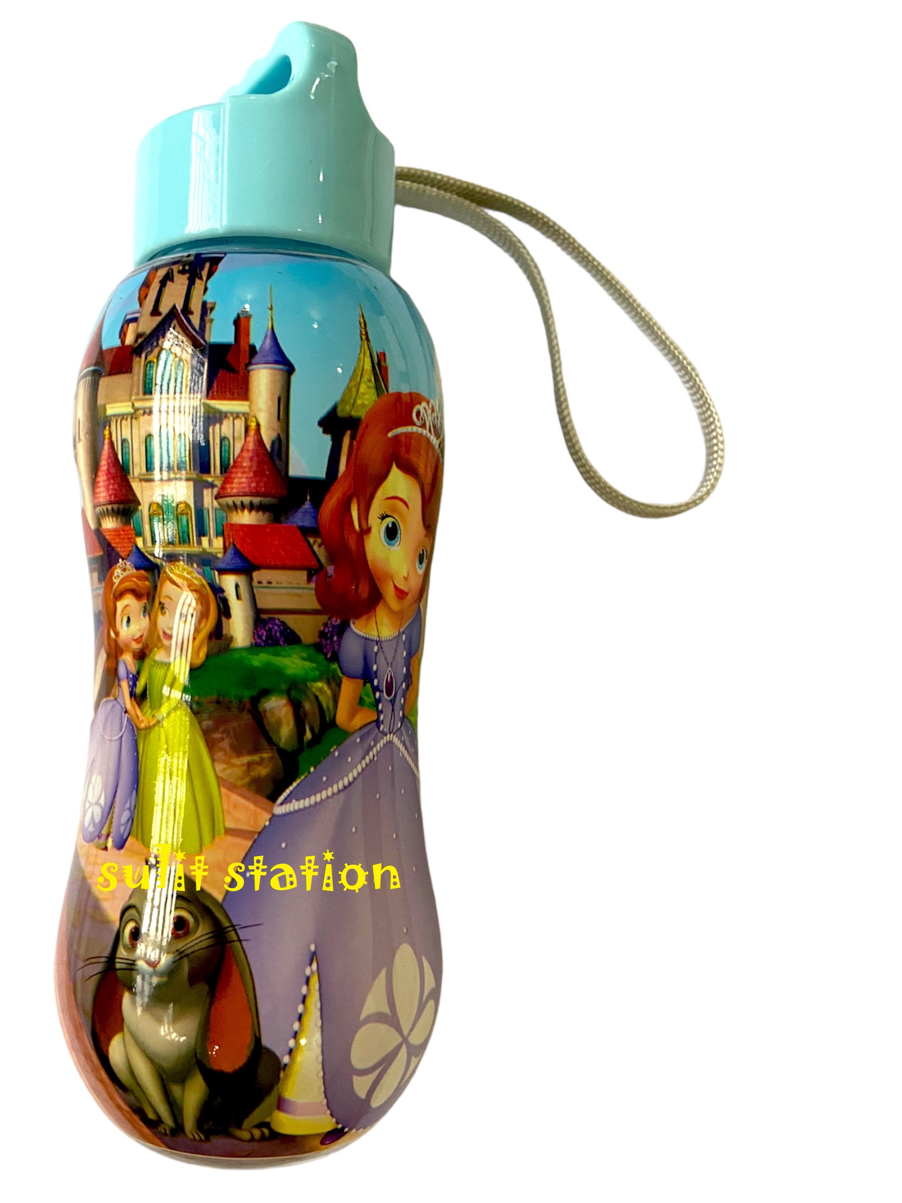 Disney Princess Sippy Cup Kids Milk Bottle Mermaid Sofia Mickey