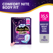 Sofy Comfort Nite Slim Wing Overnight Sanitary Napkin