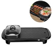 SAMGYUPSAL 2-in-1 Electric Grill and Hot Pot Set