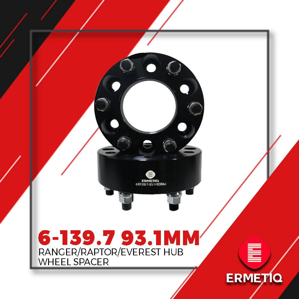 thumbnail image 2 of Spacer Experts 2 Inch Hub Centric Wheel Spacers For 2019+ Ford Ranger – 6x5.5, 93.1mm Bore, Set Of 4 2 of 5